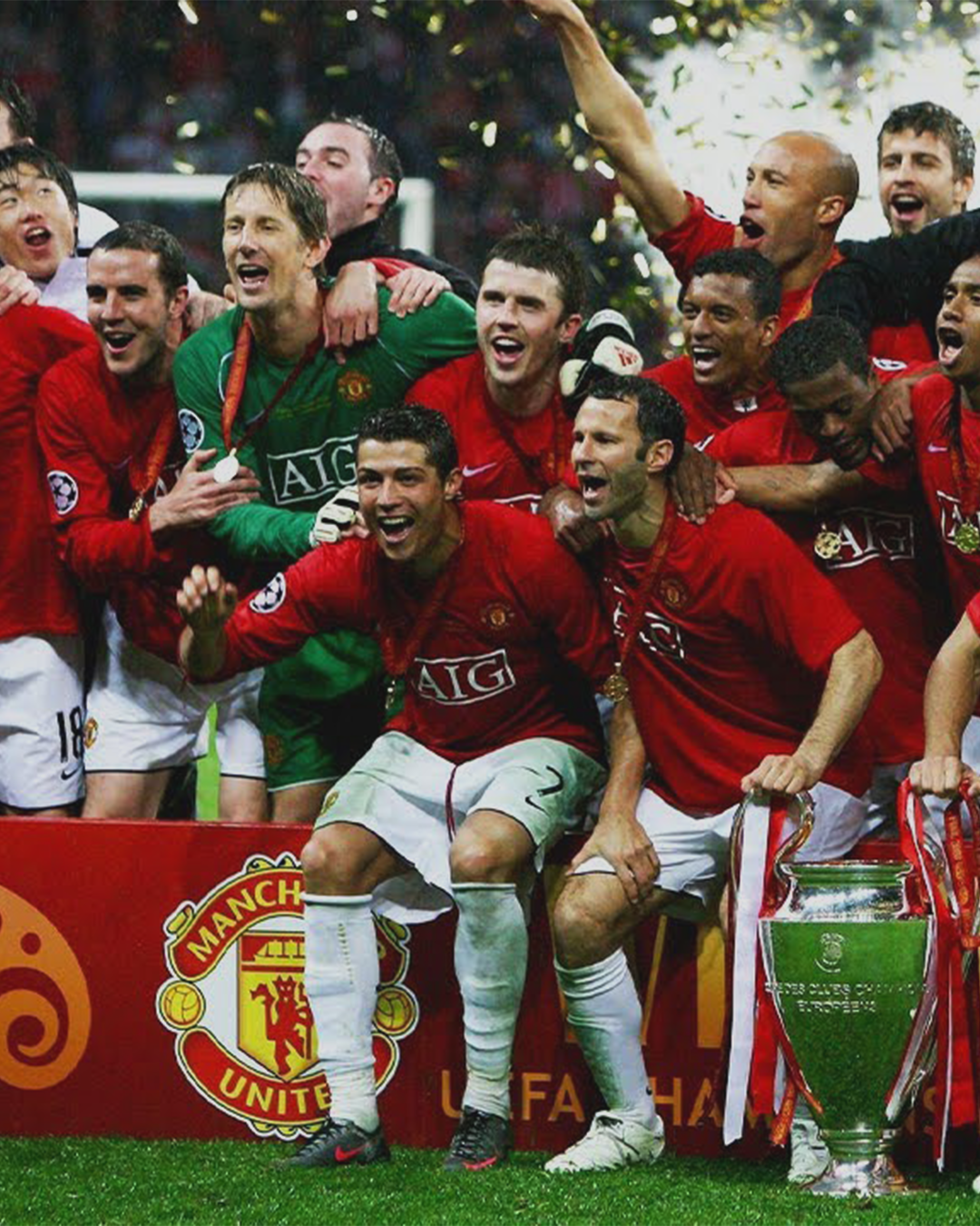 Nike Jersey Local Manchester United 2007/08 (Ronaldo. 7)