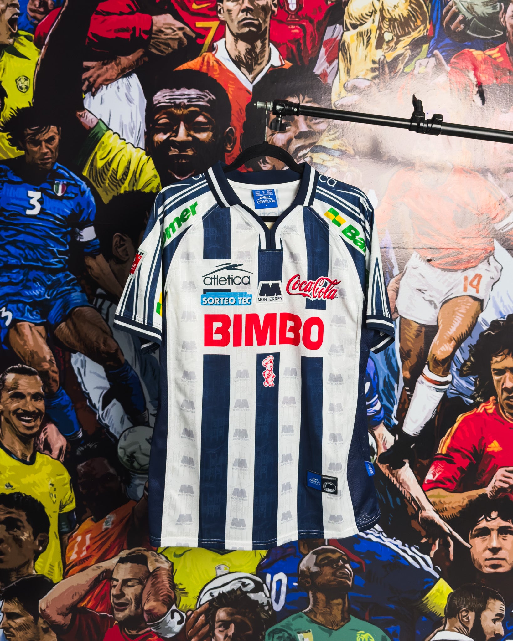 Camiseta Rayados Visita 1999/00
