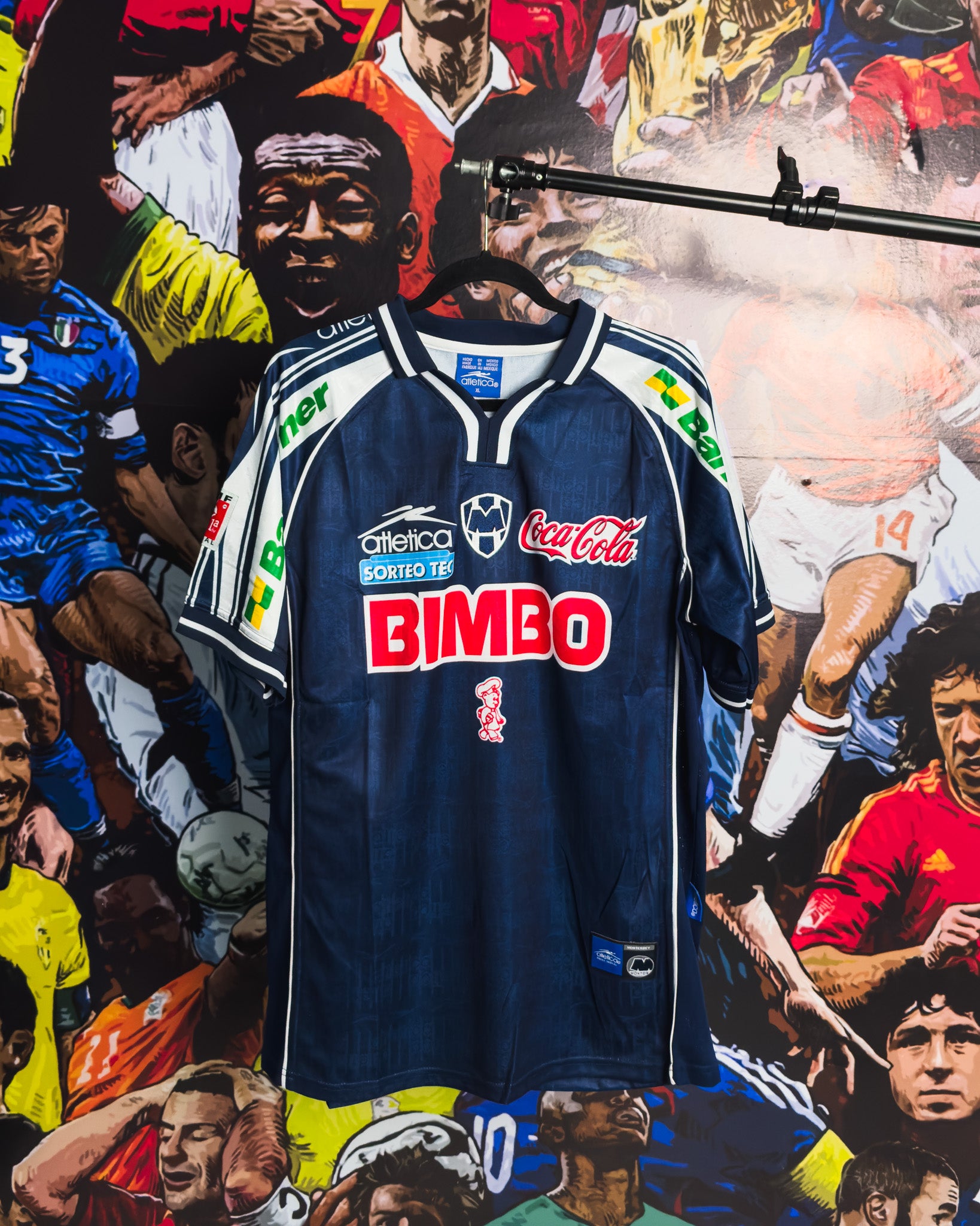 Camiseta Rayados Local 1999/00