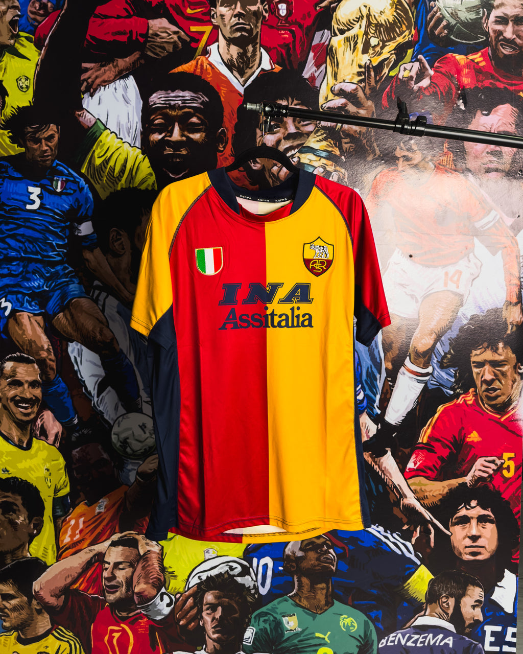 Camiseta AS Roma 2001/02