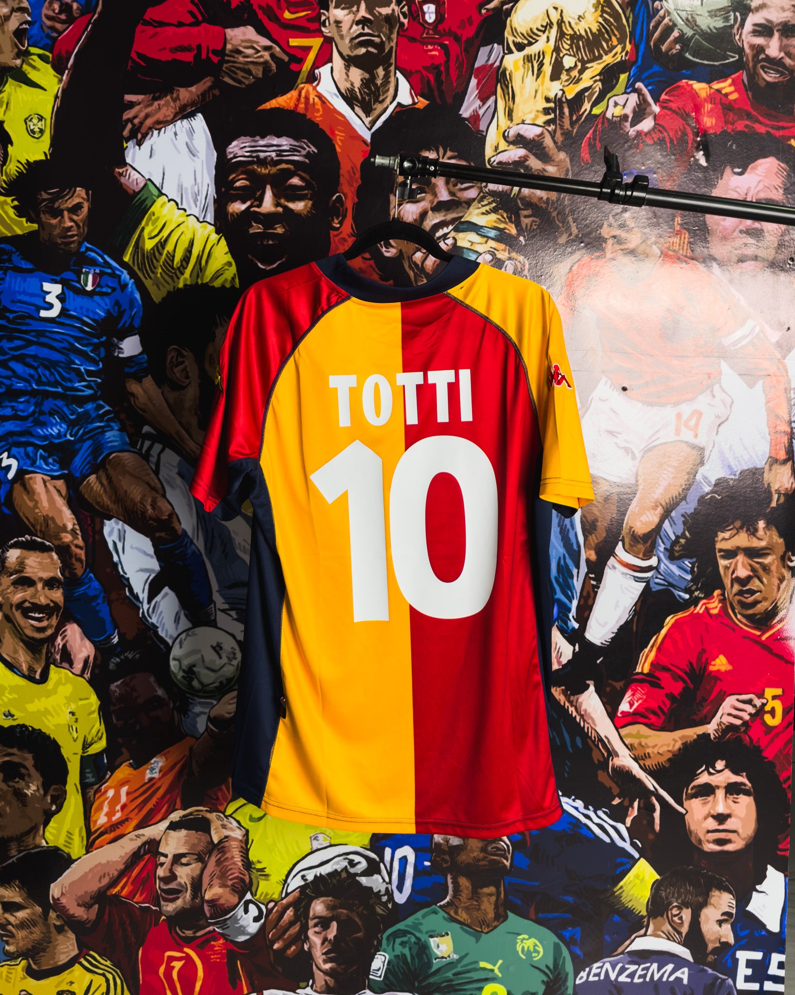 Camiseta AS Roma 2001/02