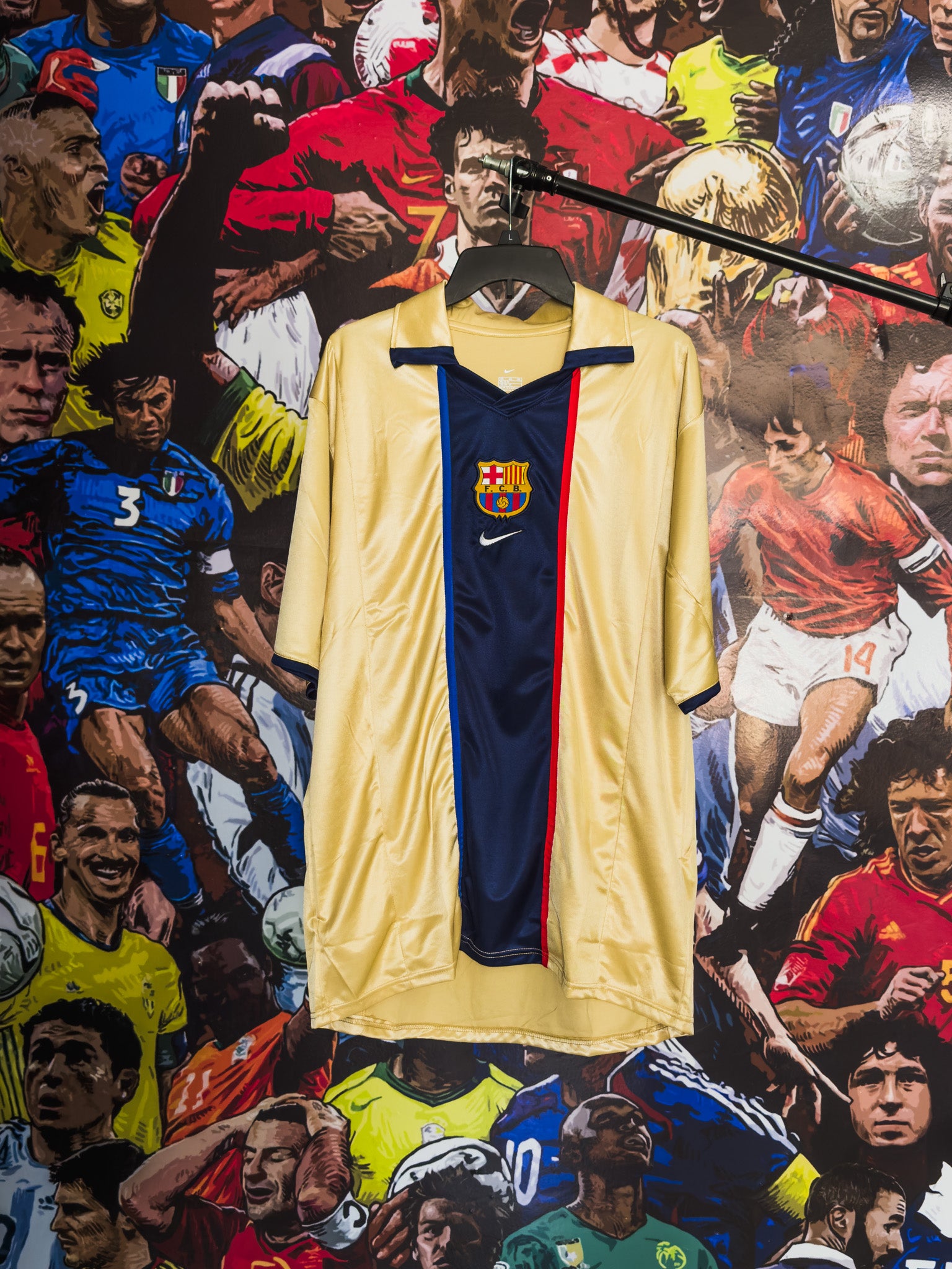 Camiseta Barcelona Visitante 2001/02