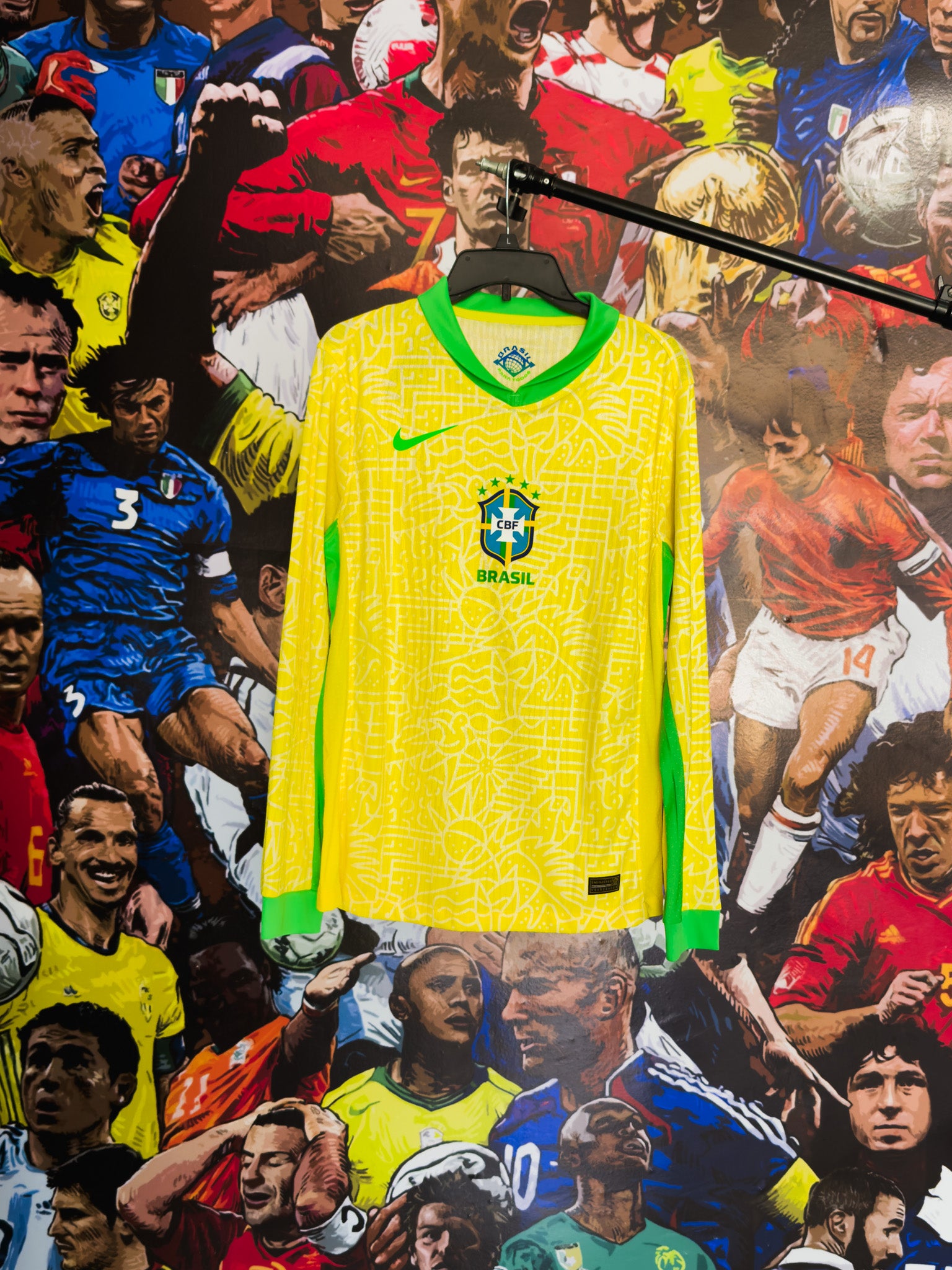 Camiseta Manga Larga Brasil 2024/25