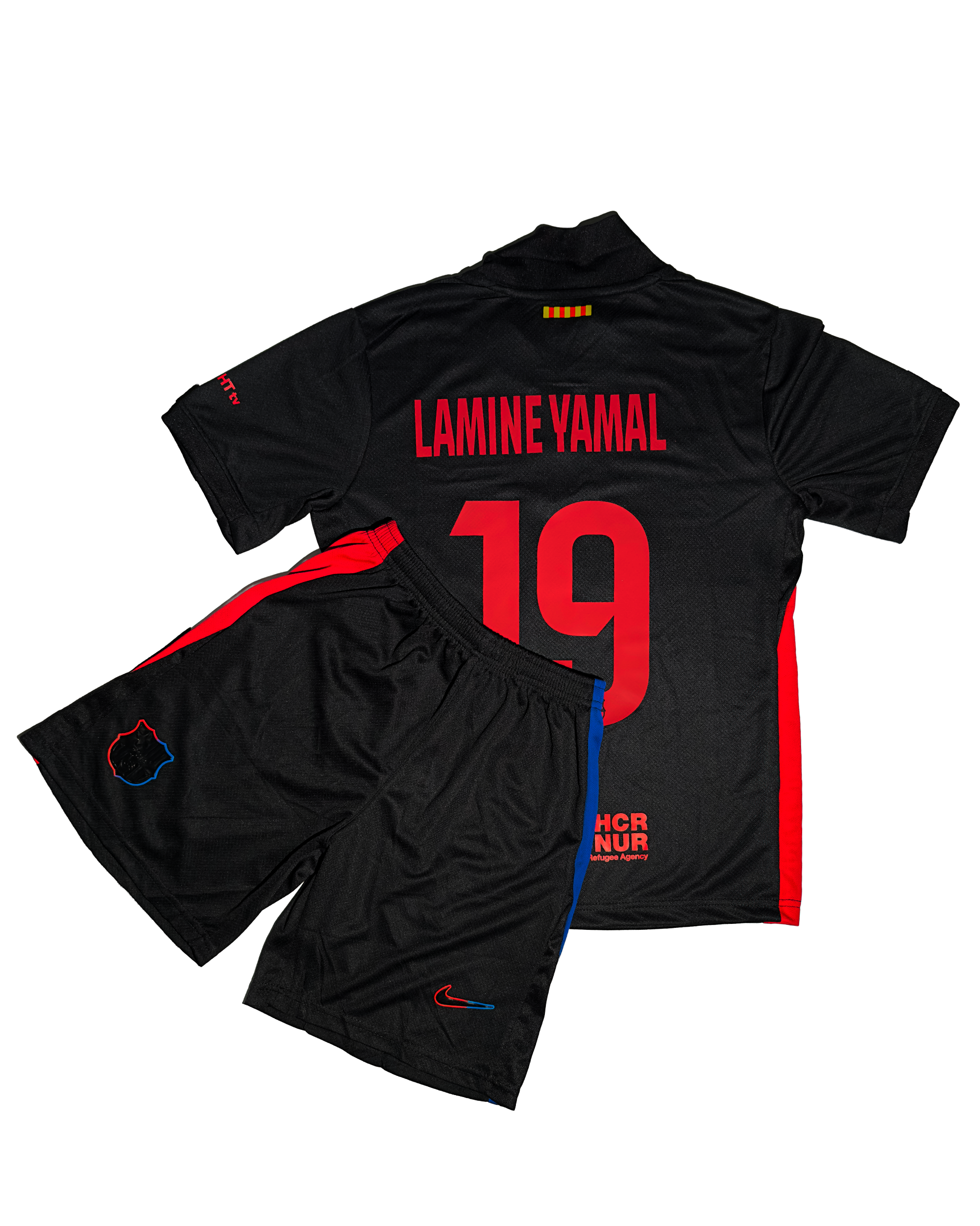 Visitante FC Barcelona 2025 (Lamine Yamal. 19) Niño