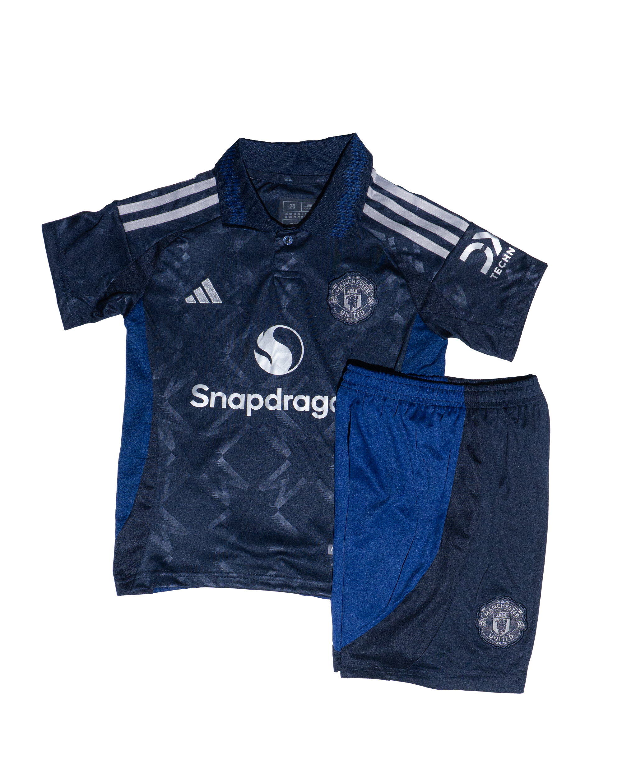 Visitante Manchester United 2024/25 Niño